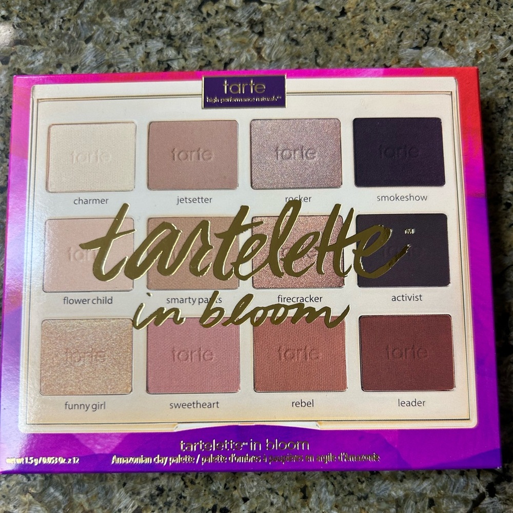 Tarte Tartelette In Bloom Palette Brand New in Box!